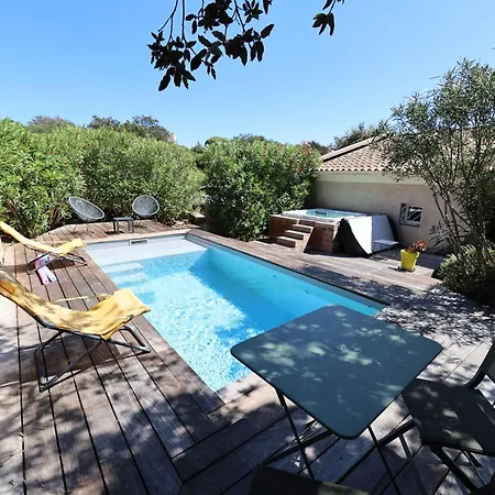 Villa U Serenu - Piscine, Jacuzzi & Vue Bonifacio (Corsica)