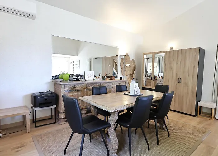 别墅 U Serenu - Piscine, Jacuzzi & Vue 博尼法乔