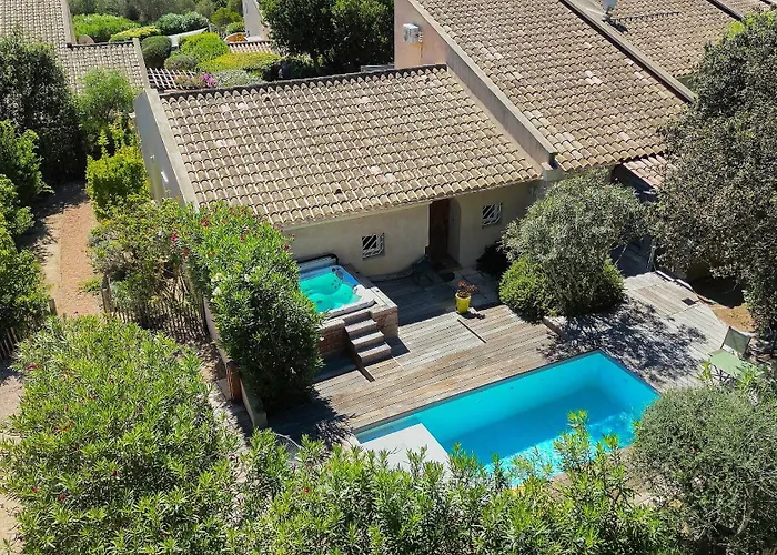 U Serenu - Piscine, Jacuzzi & Vue 博尼法乔