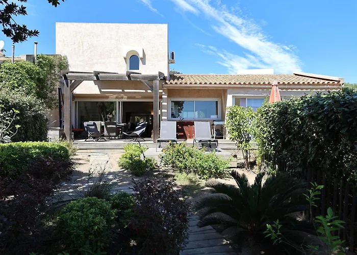 别墅 U Serenu - Piscine, Jacuzzi & Vue 博尼法乔