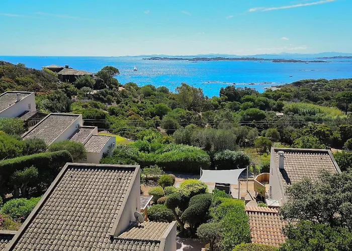 别墅 U Serenu - Piscine, Jacuzzi & Vue 博尼法乔